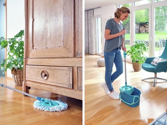 Leifheit CLEAN TWIST Gulvvaskersæt Grøn