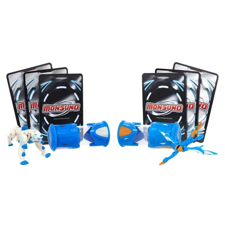Jakks Pacific Monsuno Battle Pack 2er Set, 4-fach sortiert