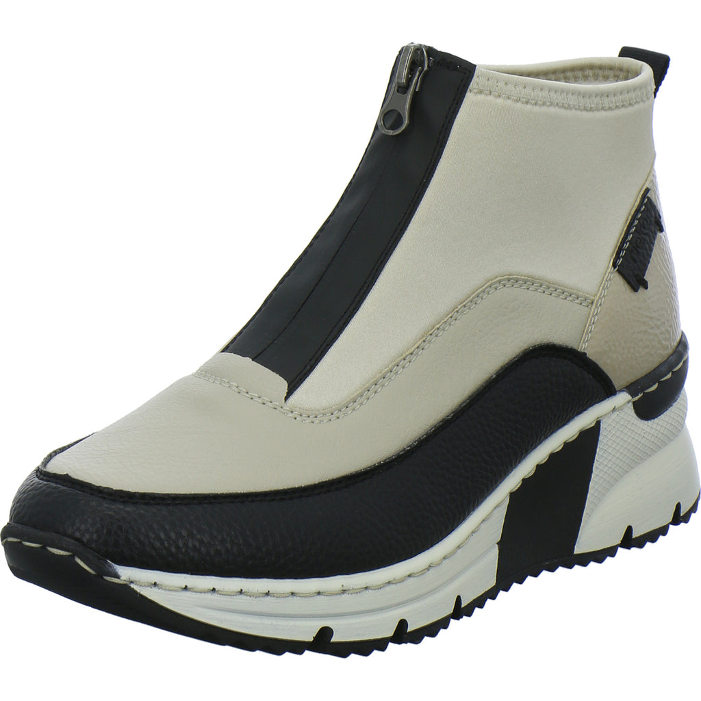 Rieker Stiefel Damen Beige-kombi