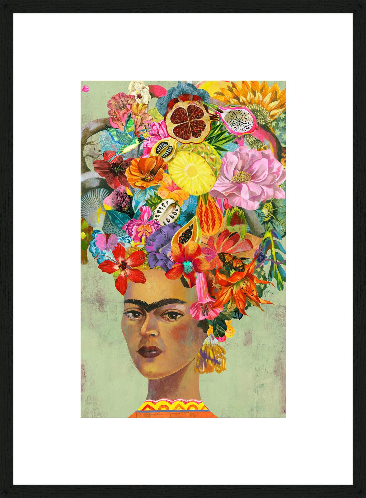 Frida by Olaf Hajek - Limited Edition. Edition of: 150. Signed.