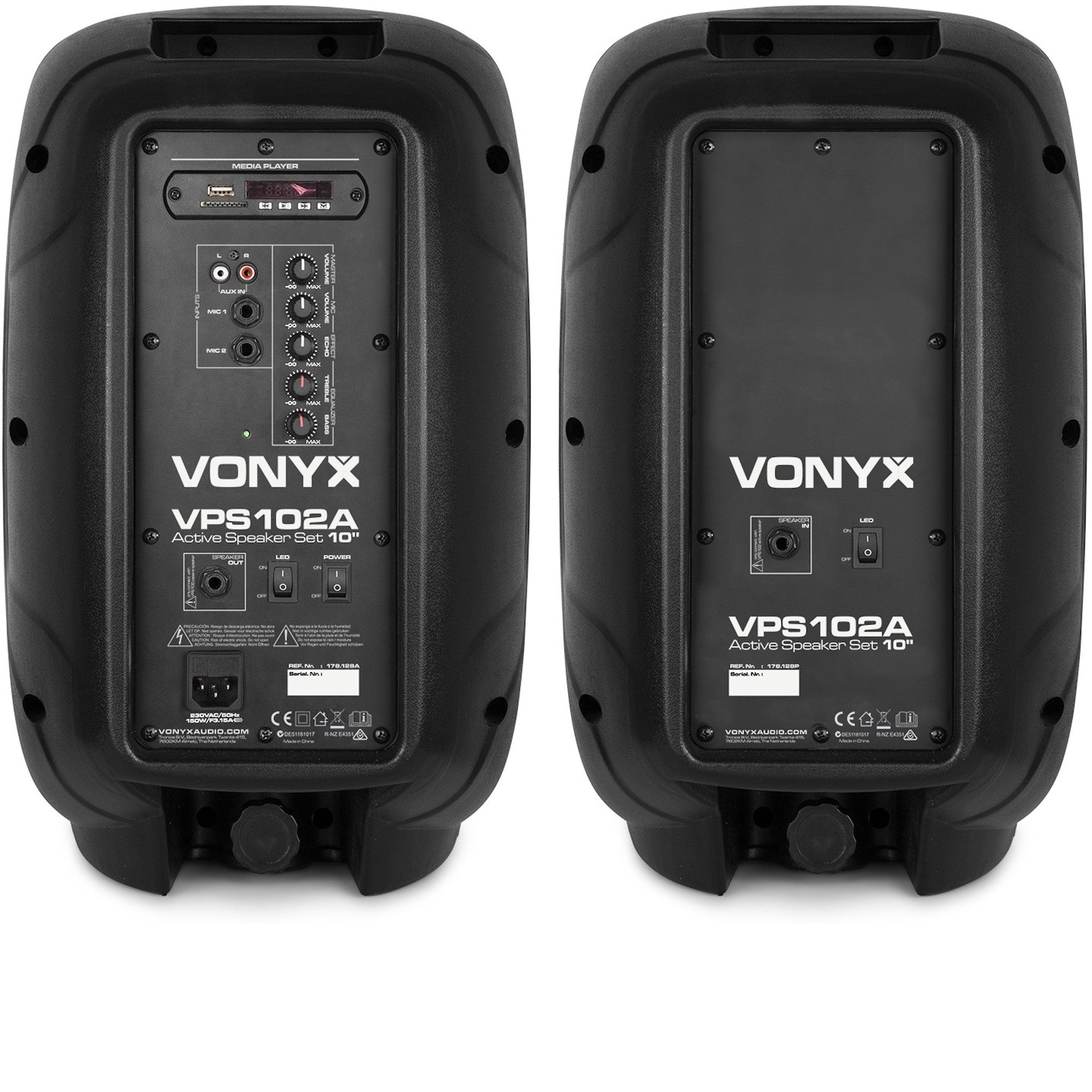 Vonyx VPS102A Plug & Play set