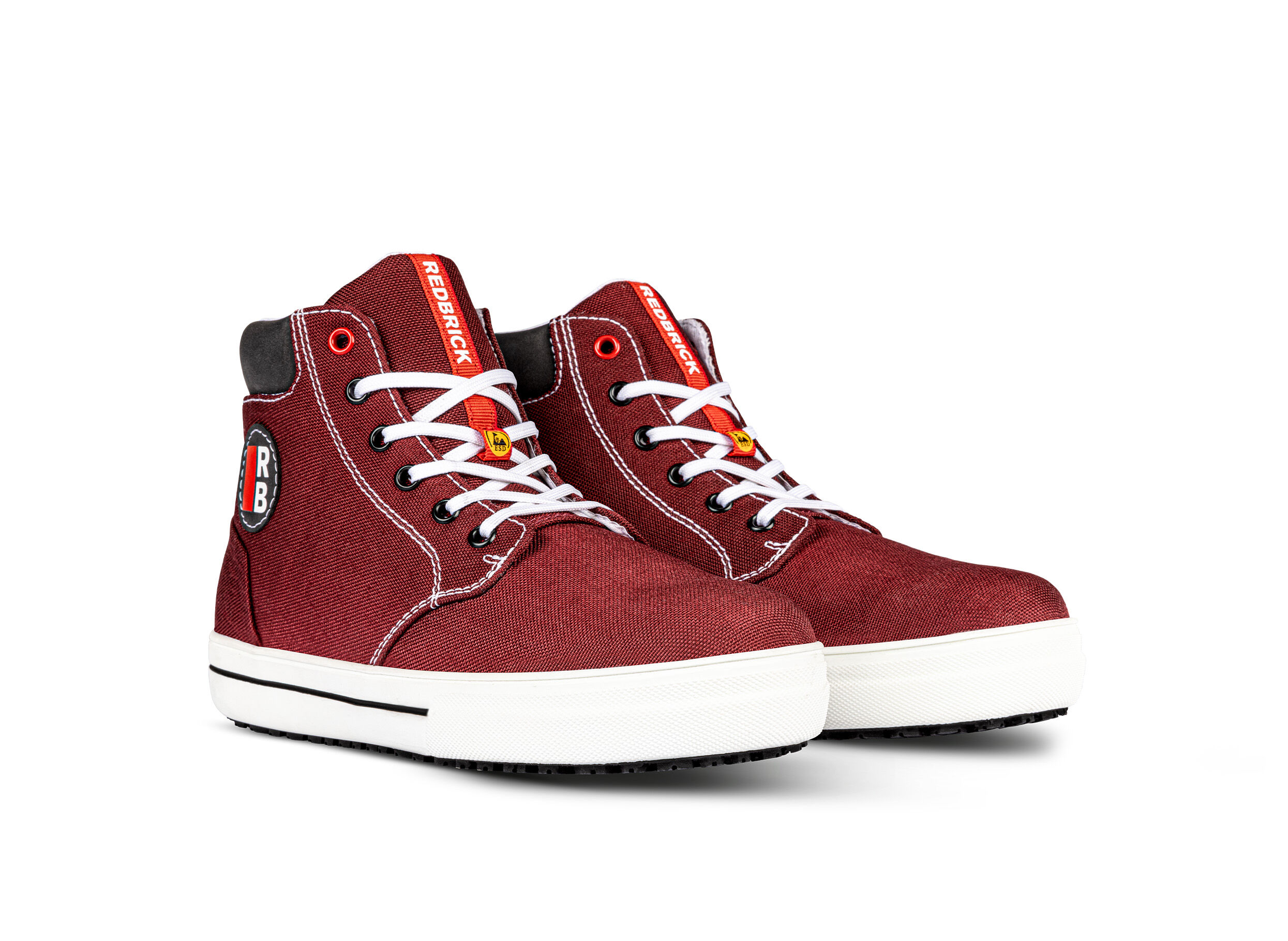 Redbrick Anne - Werkschoenen - Rood - 36