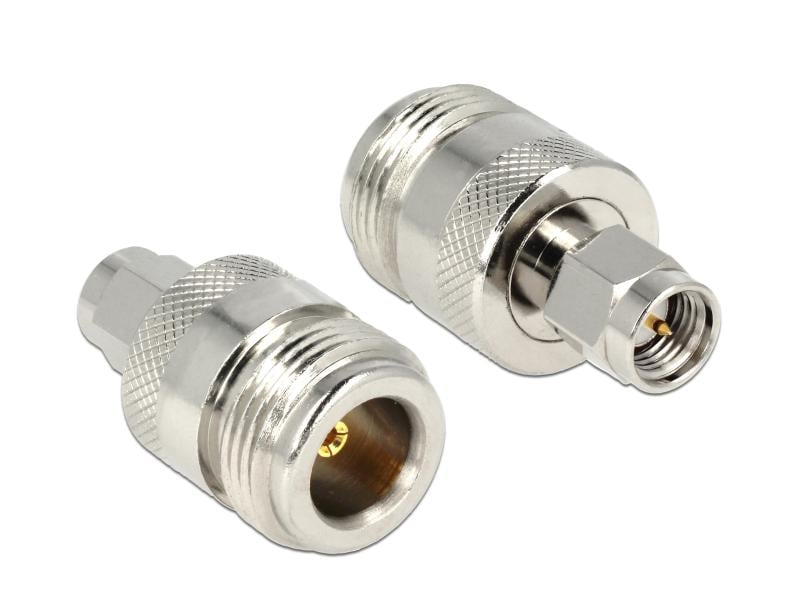 Delock Antennenadapter N-Type Buchse (f) - SMA Stecker (m) Delock Adapter N Buchse > SMA Stecker