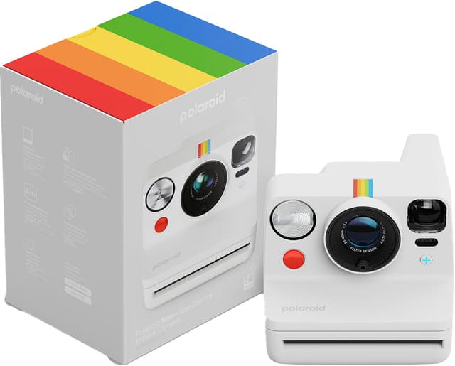 Polaroid Now+ Gen. 3 instantkamera (hvid)