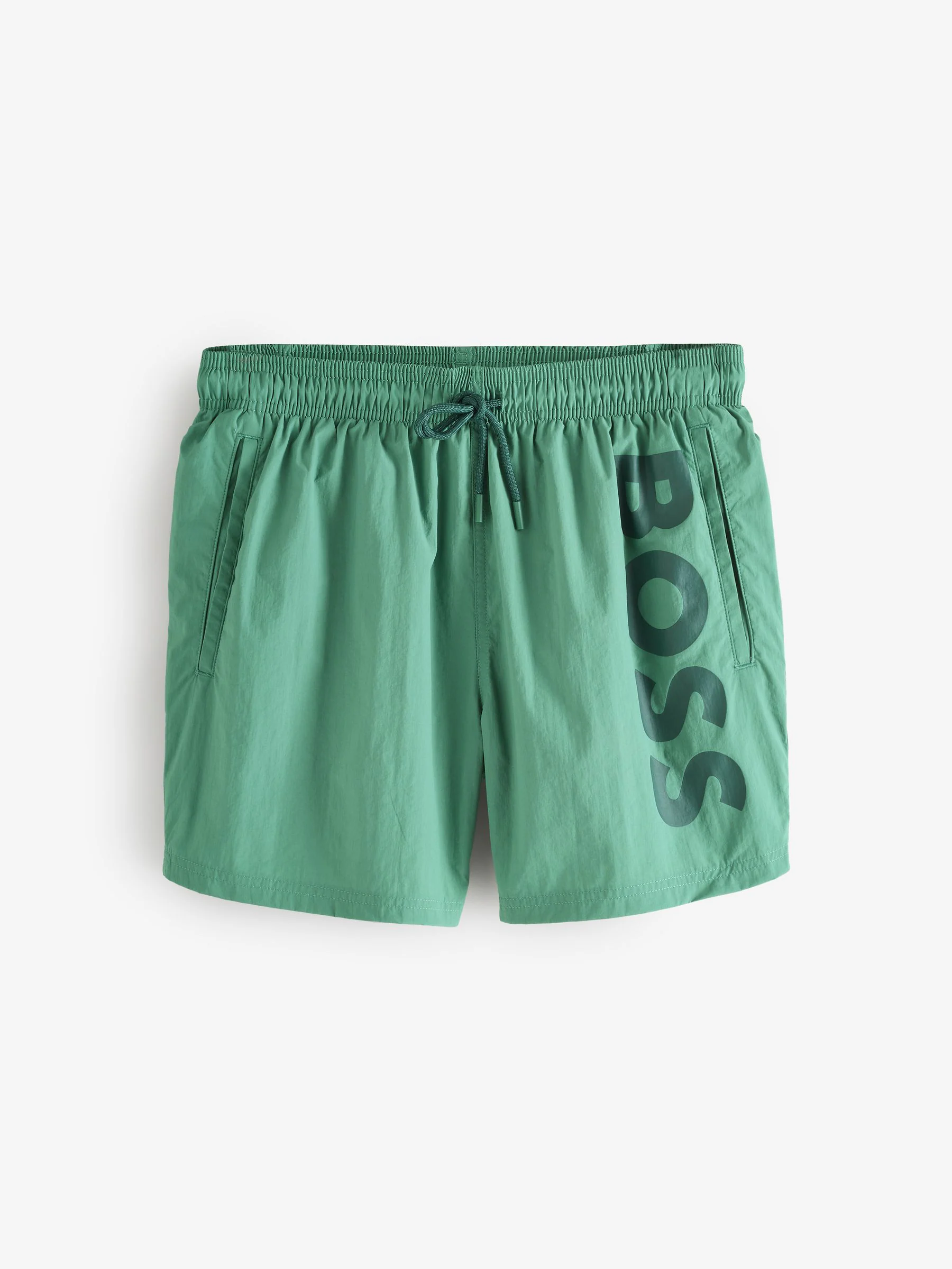 Groen - BOSS Octopus Logo zwemshort