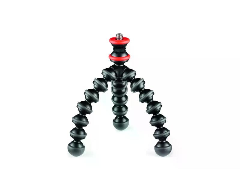 Joby Smartphone-Stativ GorillaPod Starter Kit Flexibles, vielseitiges und kompaktes Mini-Stativ mit universeller Smartphone-Halterung, GoPro-Halterung, Taschenlampenhalterung und Schnellwechselplatte