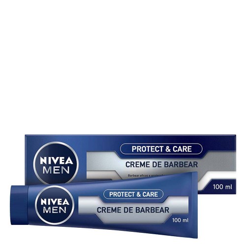 Nivea Men Protect & Care Creme de Barbear 100ml