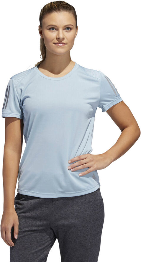 adidas Own The Run Tee Blå