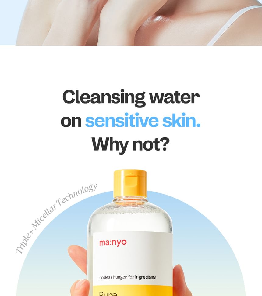 ma:nyo - Puur Reinigingswater Gevoelig