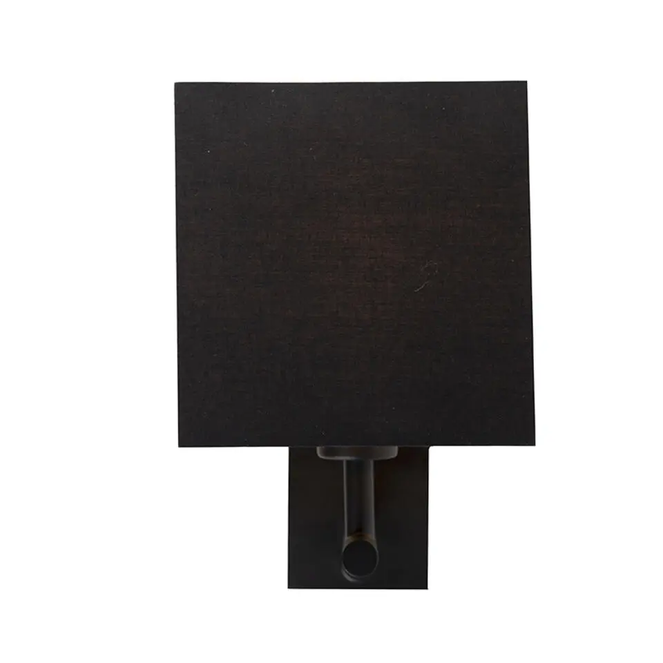 Qazqa wandlampen combi zwart e27