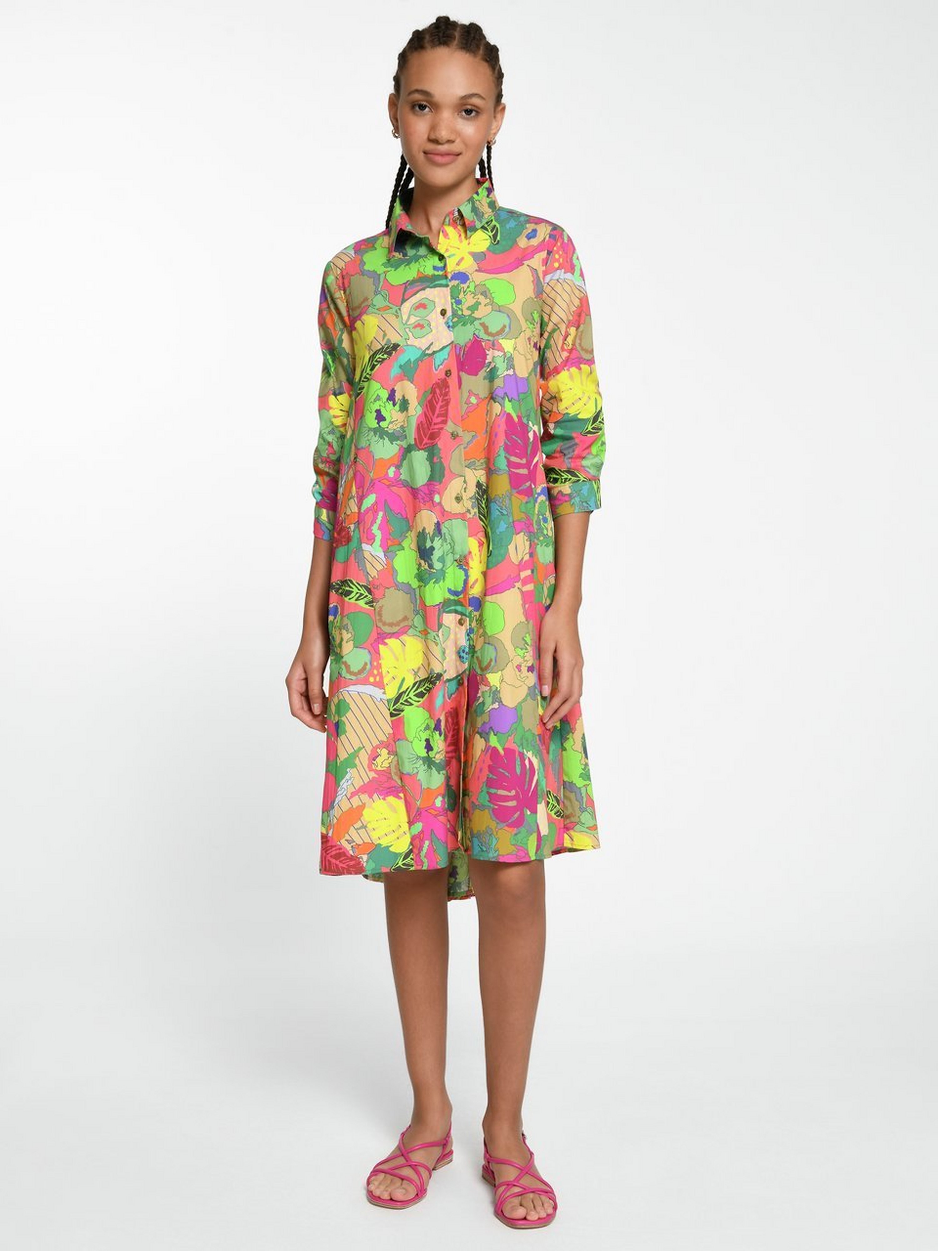 Kleid mit 3/4-Arm