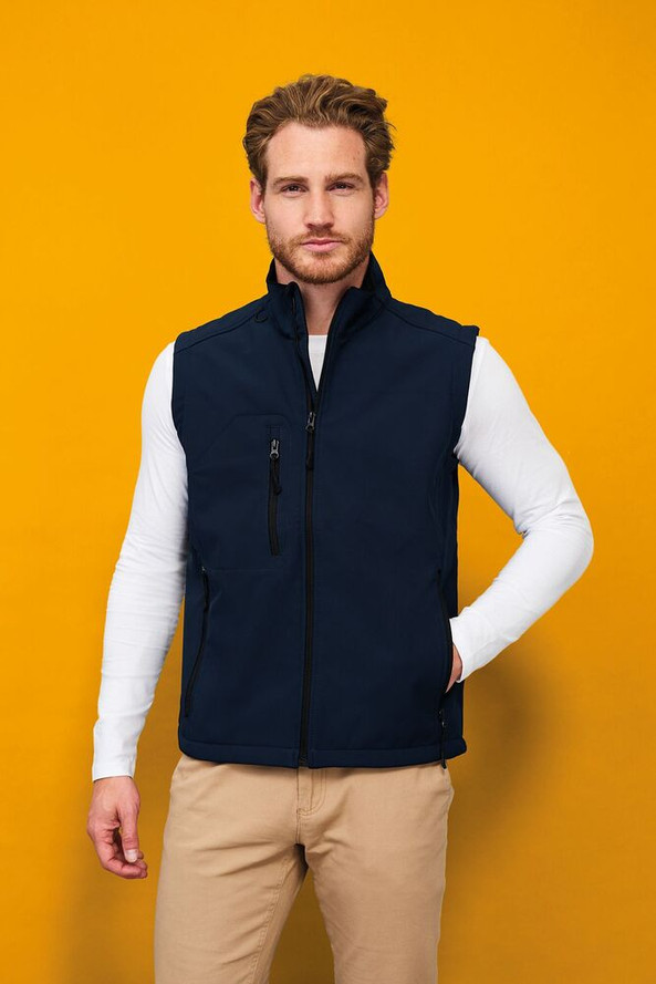 SOL'S 46601 - RALLYE MEN Softshell Homme Sans Manches