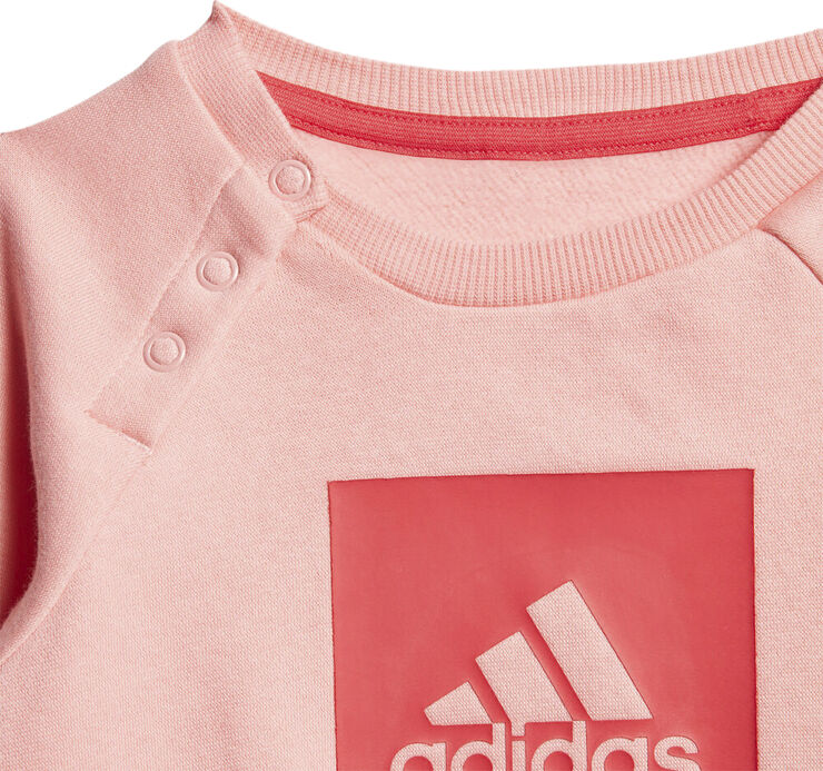 adidas 3-Stripes Fleece Joggingsæt Pink