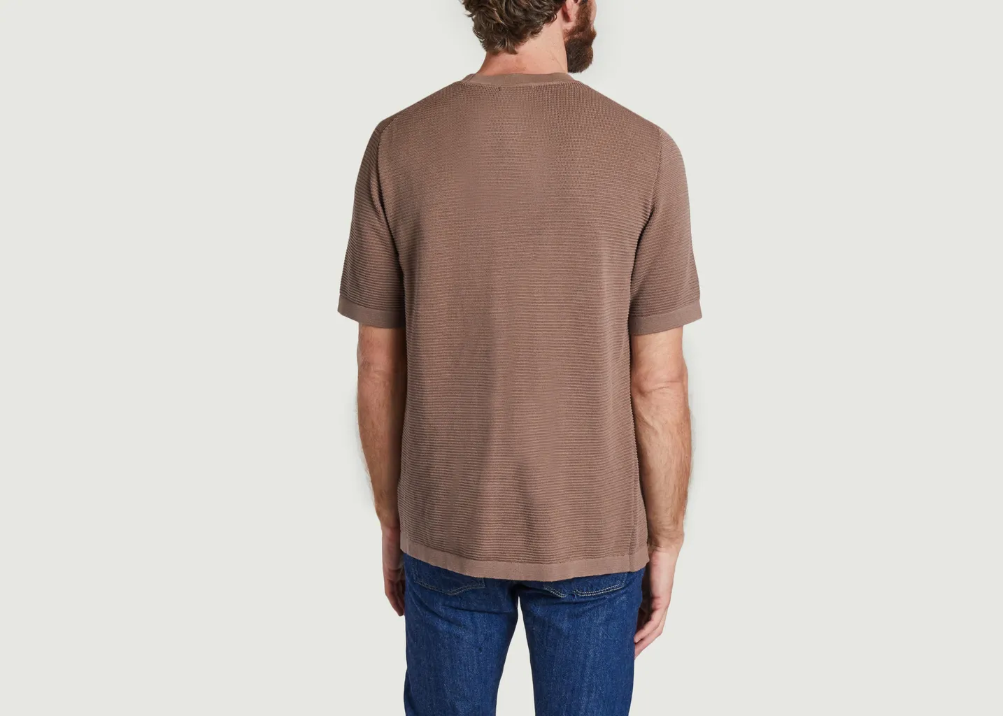 T-shirt loose côtelé KCA