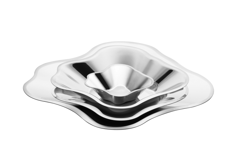 Iittala Alvar Aalto dienblad Ø50 rose goud