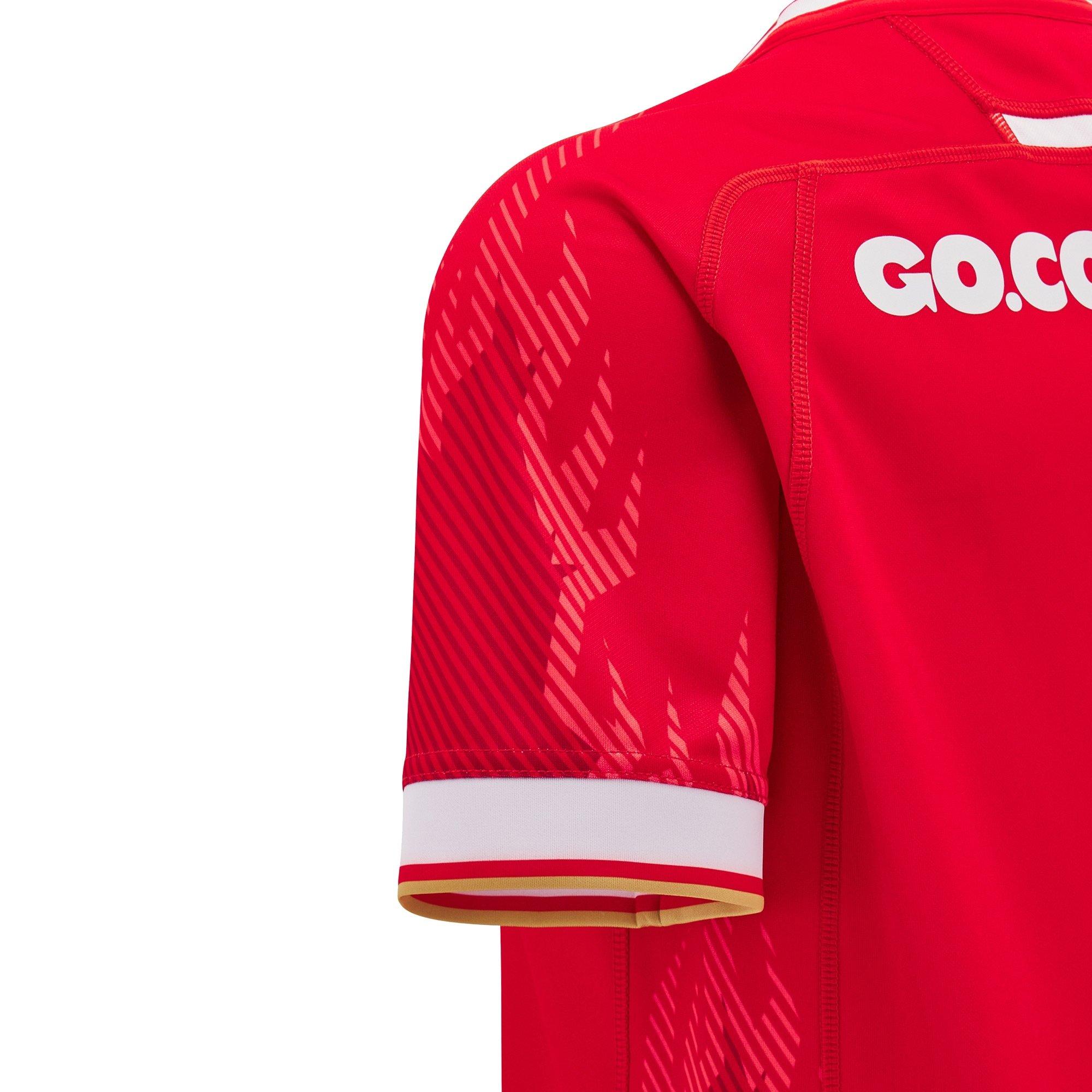 Macron Welsh Rugby Union Home Shirt 2024 Womens