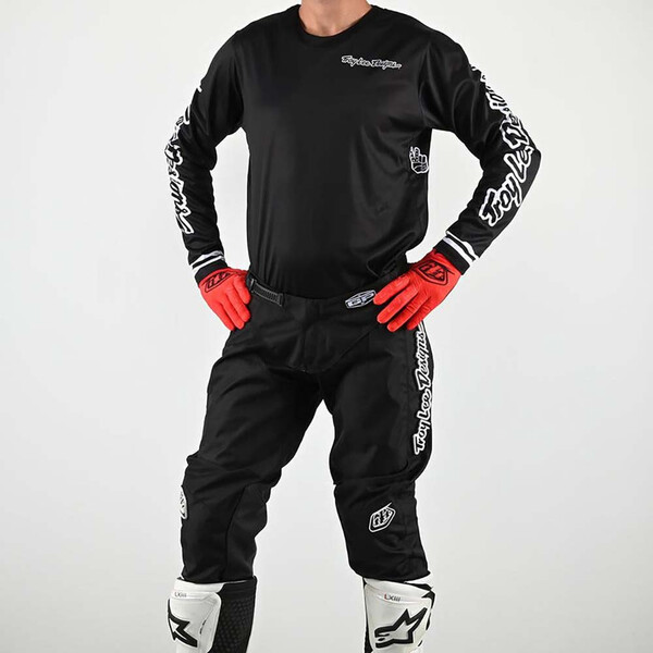 Troy Lee Designs - Maillot GP Mono Noir / Blanc