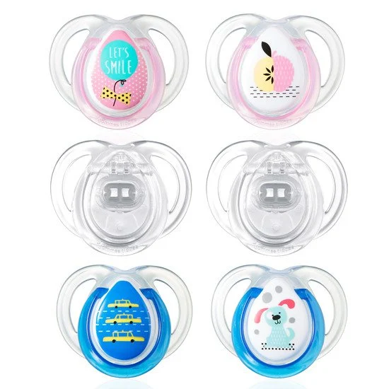 Lot de 2 sucettes Classique 0-6 mois   Aléatoire        de               Tommee Tippee