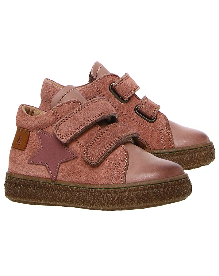 Klett-Halbschuhe ALBUS – STAR in altrosa