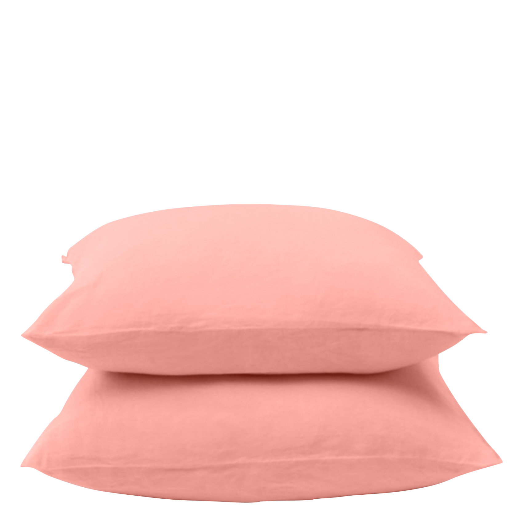 Taies d'oreiller en lin| Rose
