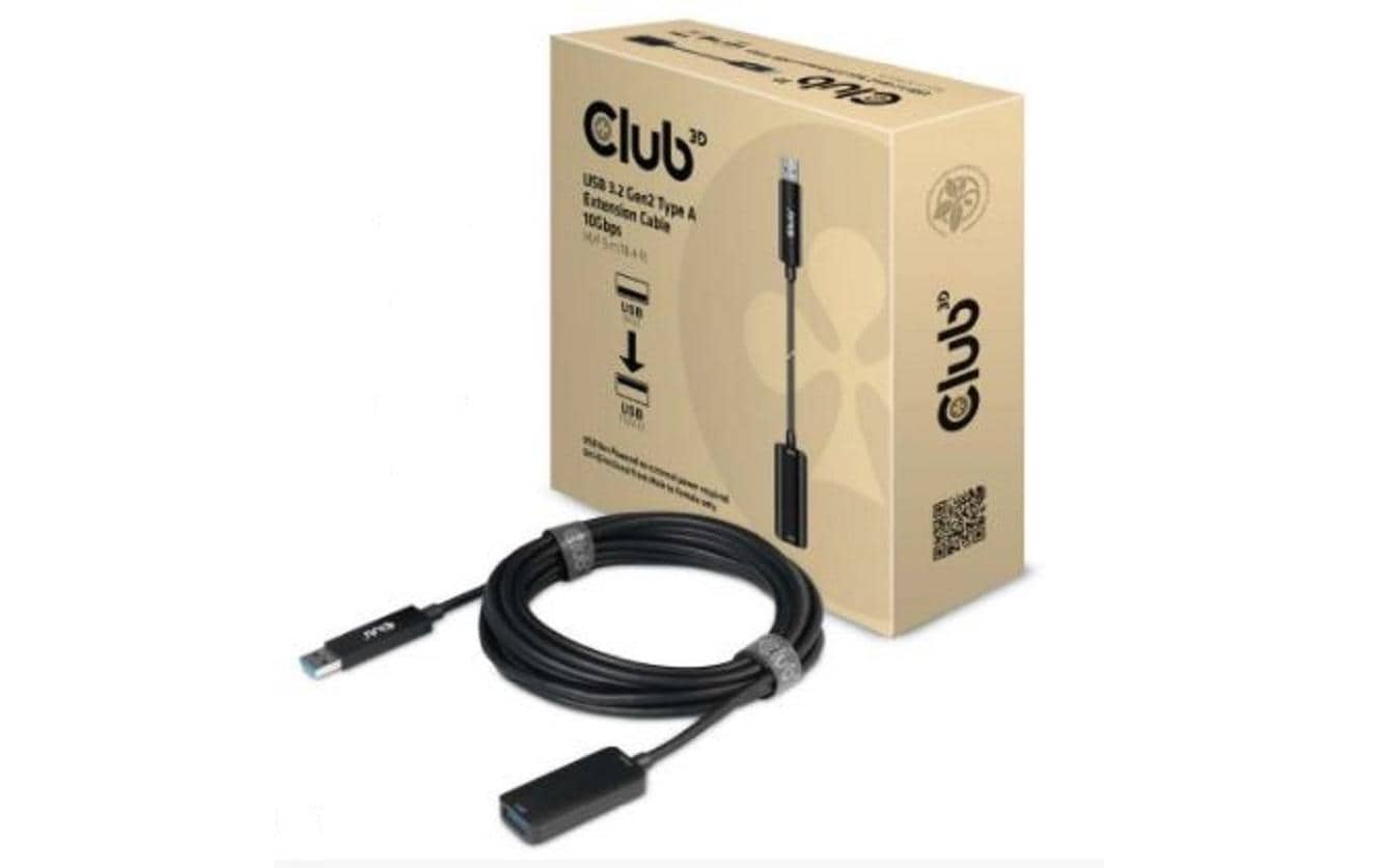 Kabel USB 3.2 Gen2 Type-A USB 3.0 - USB 3.0, 5 mUSB 3.2 Gen2 Typ A-Verlängerungskabel,10 Gbits