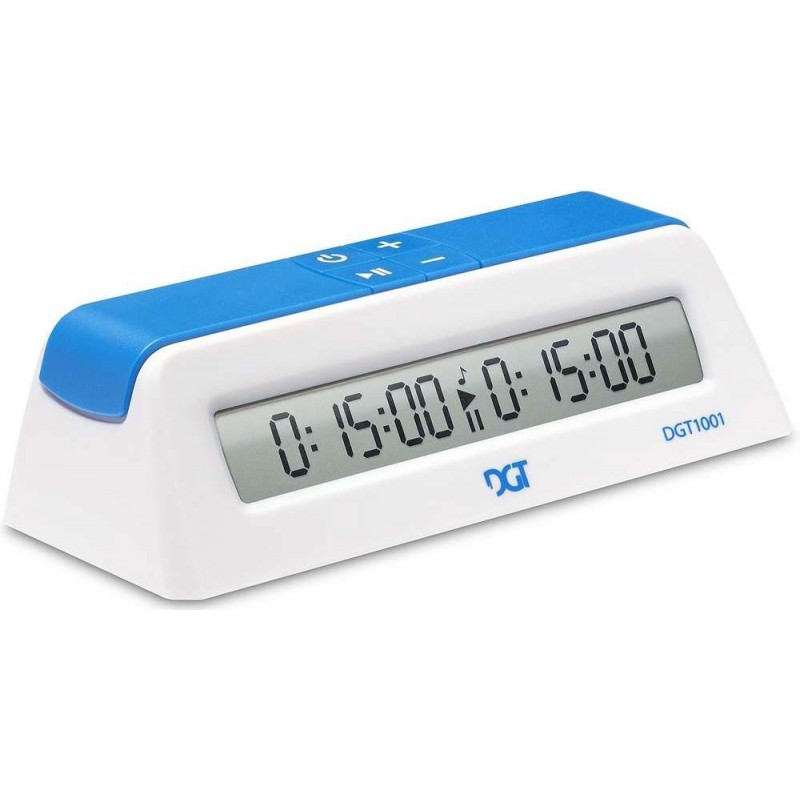 Pendule échecs DGT 1001 - bleu