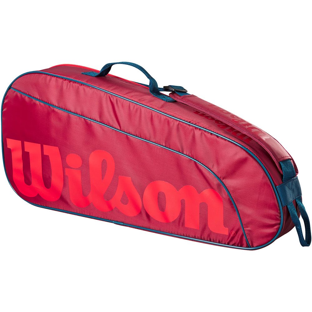 Wilson Junior 3 Pack Tennistasche rot