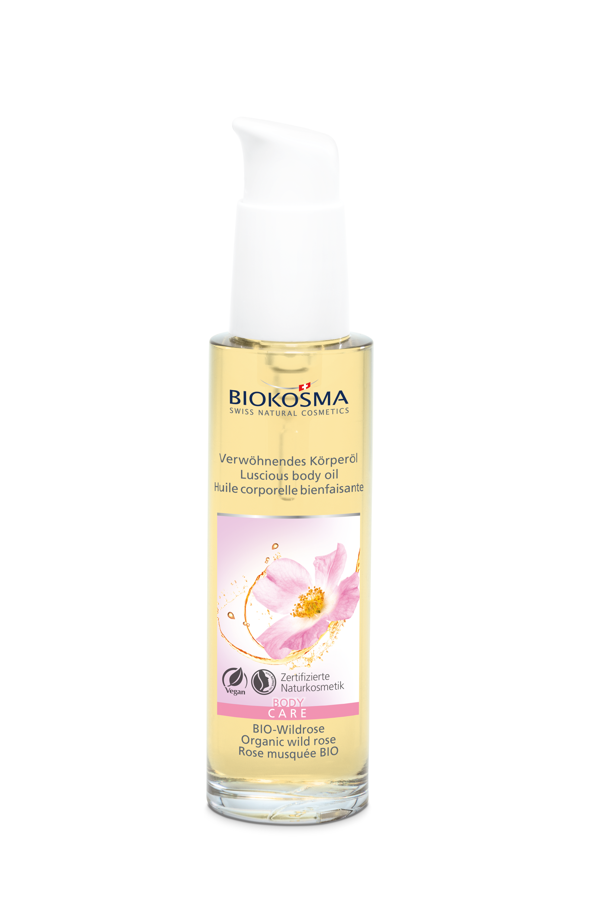 BIOKOSMA Körperöl Öl Wildrose BIO Disp 100 ml