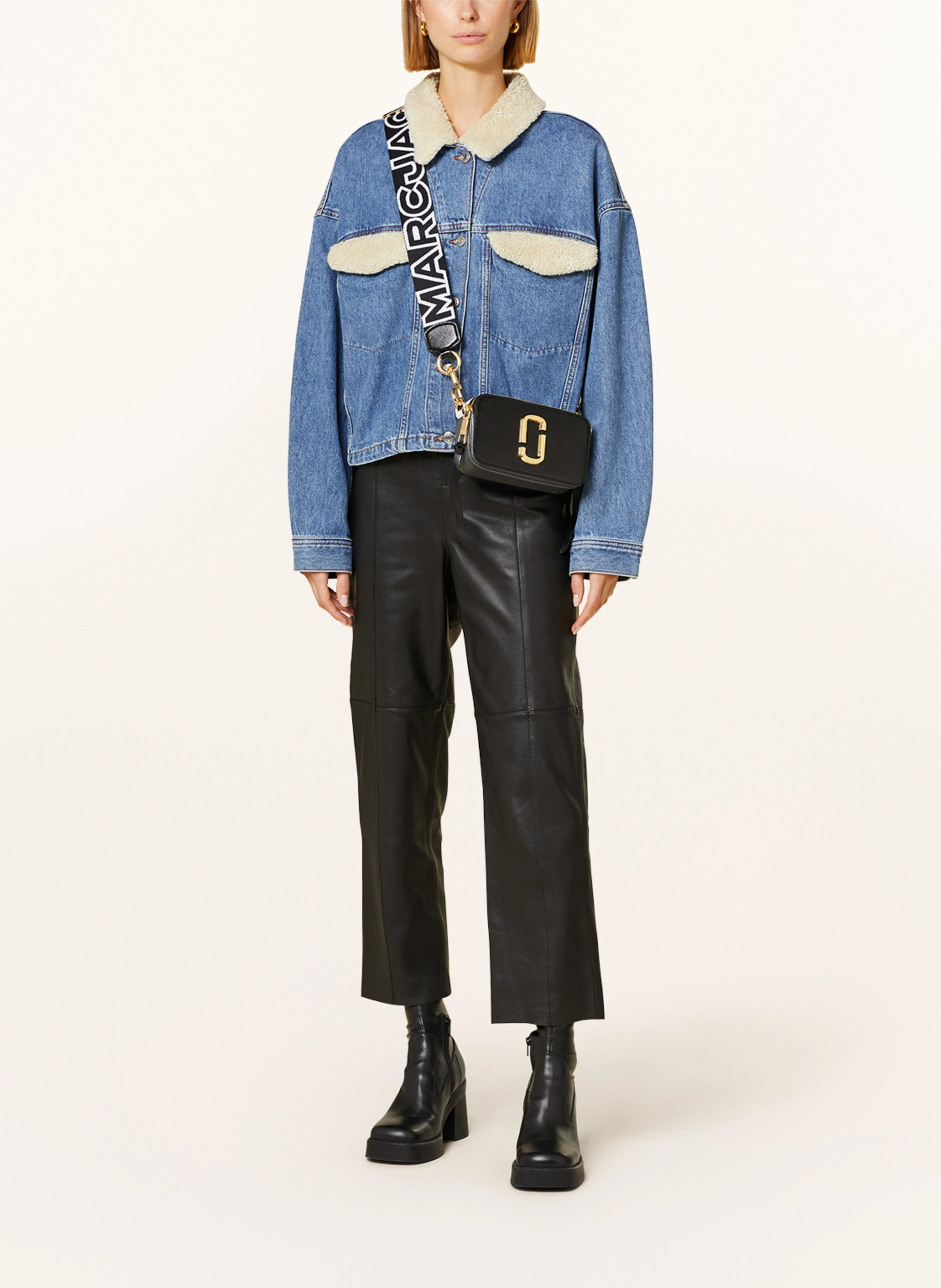MARC JACOBS Saffiano-Umhängetasche SNAPSHOT