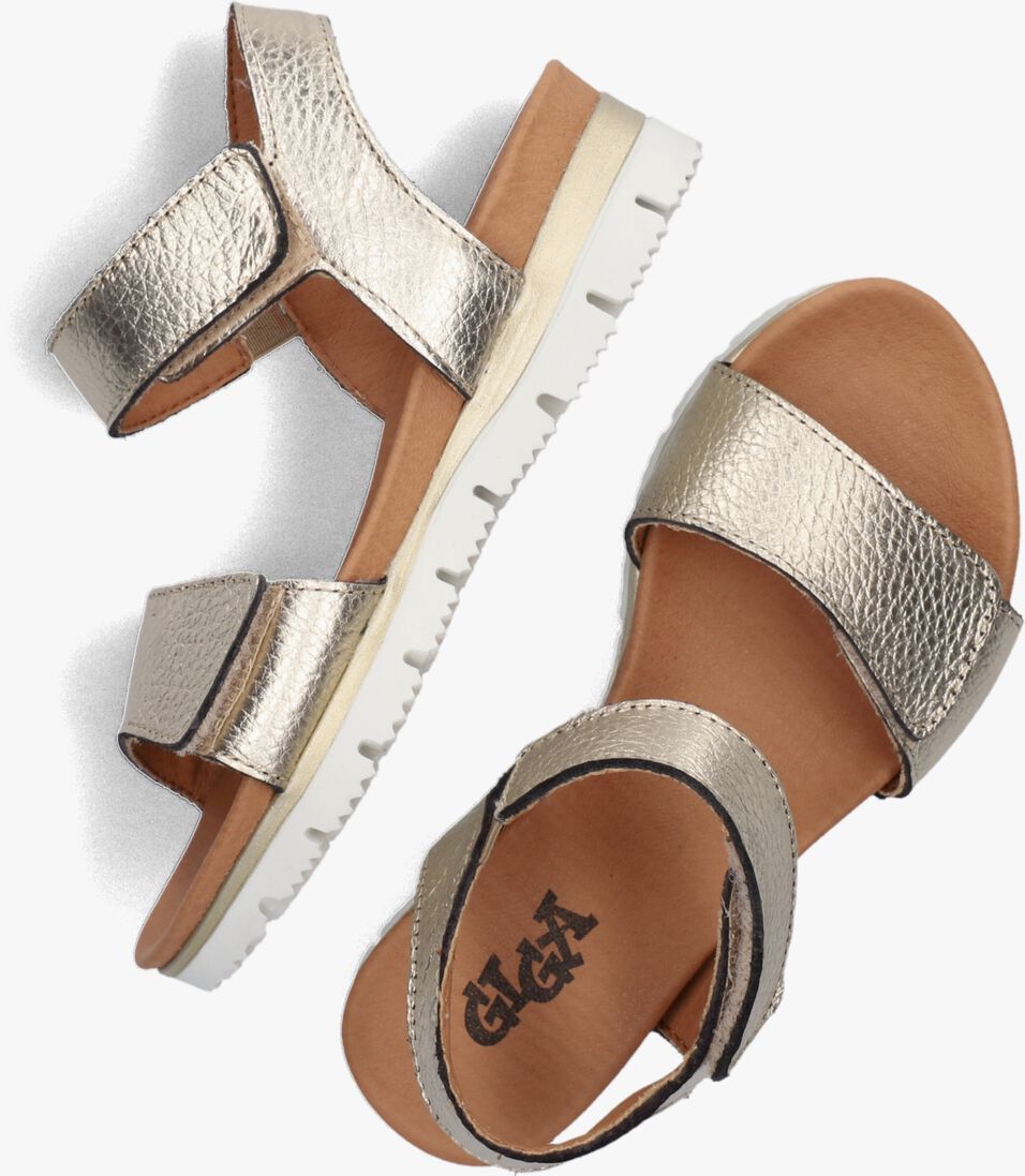 GIGA gouden giga sandalen g4285