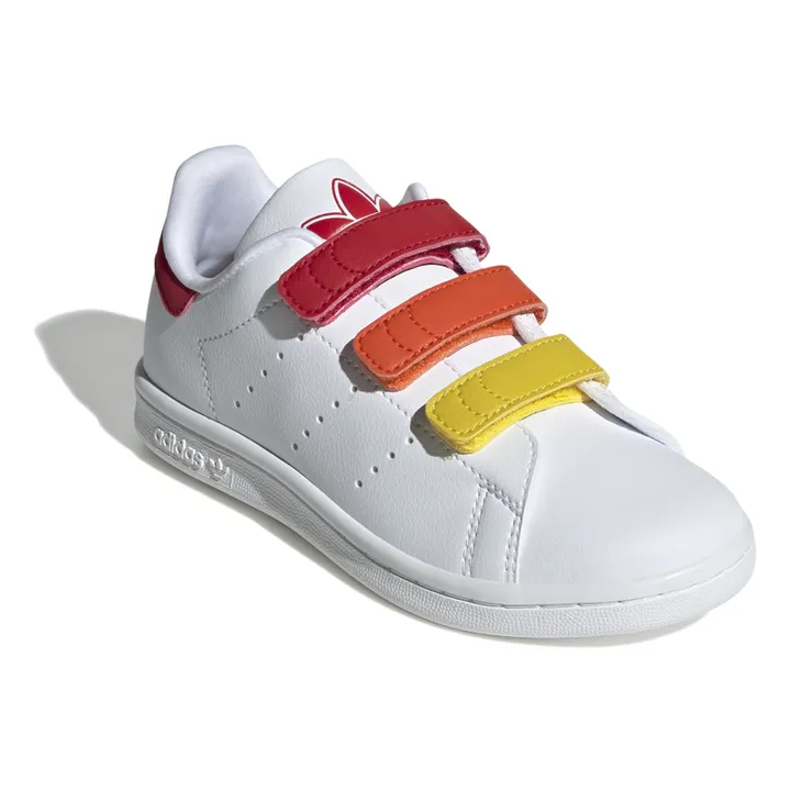 Adidas Baskets Stan Smith 3 Scratchs Multicolore | Rouge