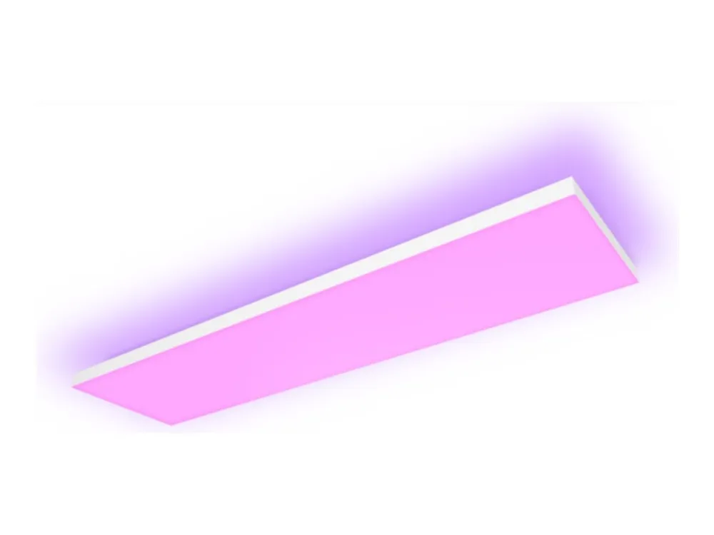 Philips Hue White and Color Ambiance Datura - Loftslyspanel - LED - total: 67 W - klasse G - tone hvid og farveomgivelser - 2000-6500 K - rektangel - hvid