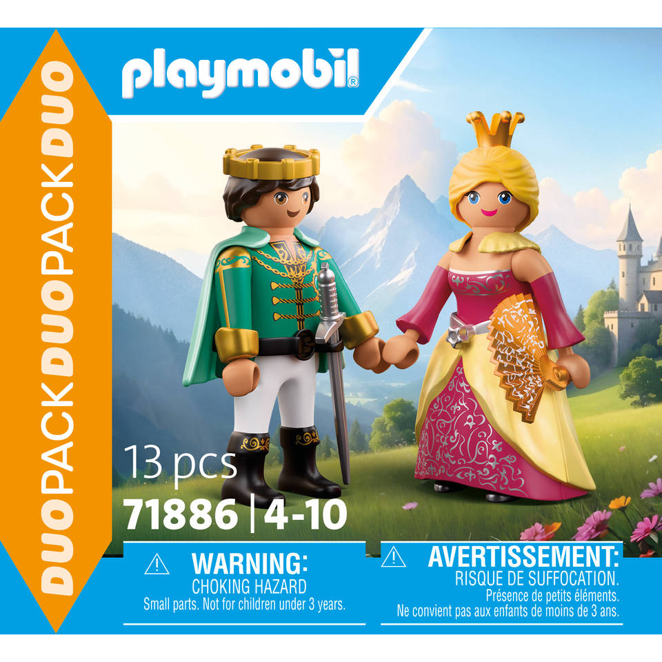 PLAYMOBIL DuoPacks prins & prinses 71886