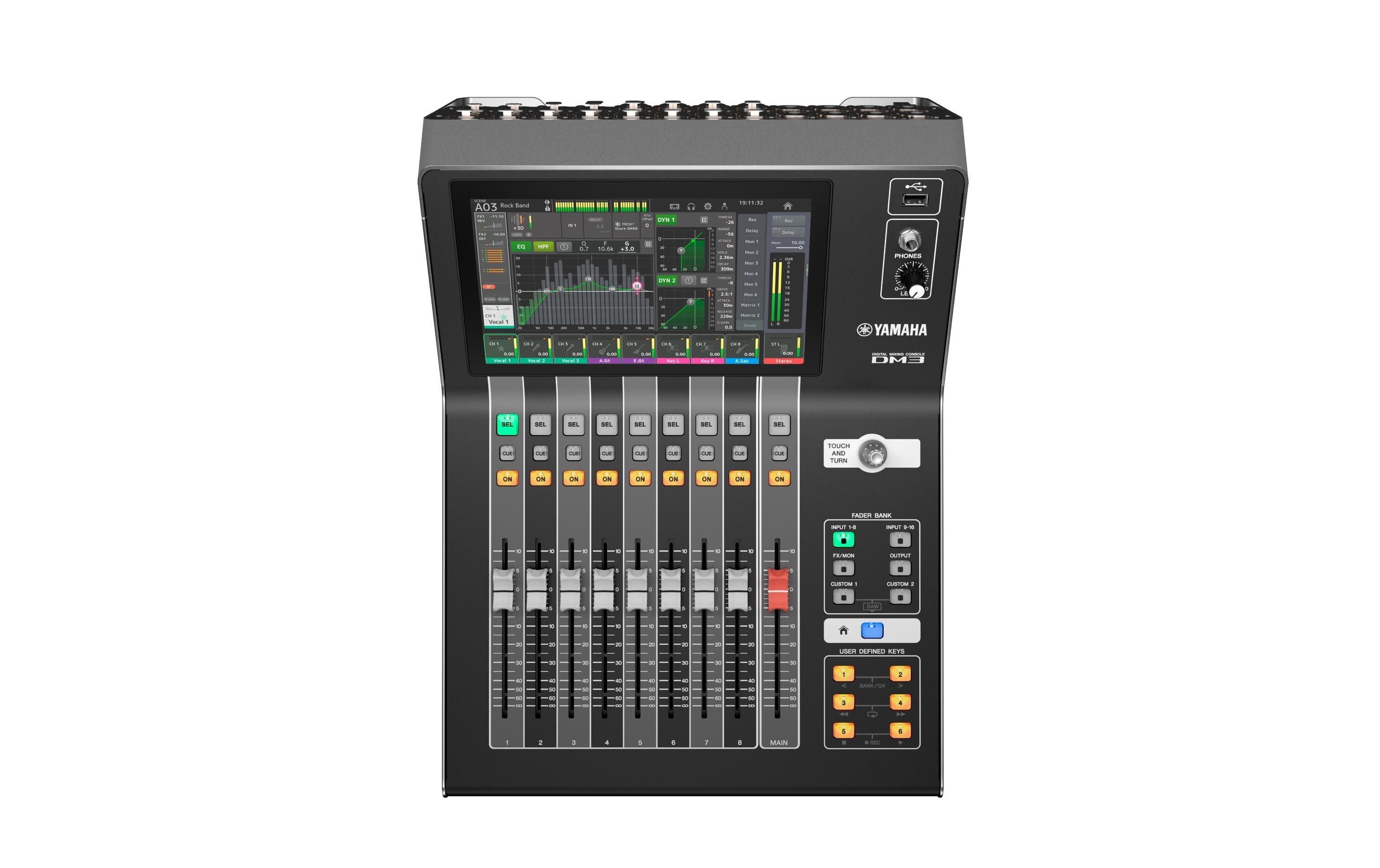 Mischpult DM3S Standard<br>Kompaktes Mischpult mit vollständigem Funktionsumfang