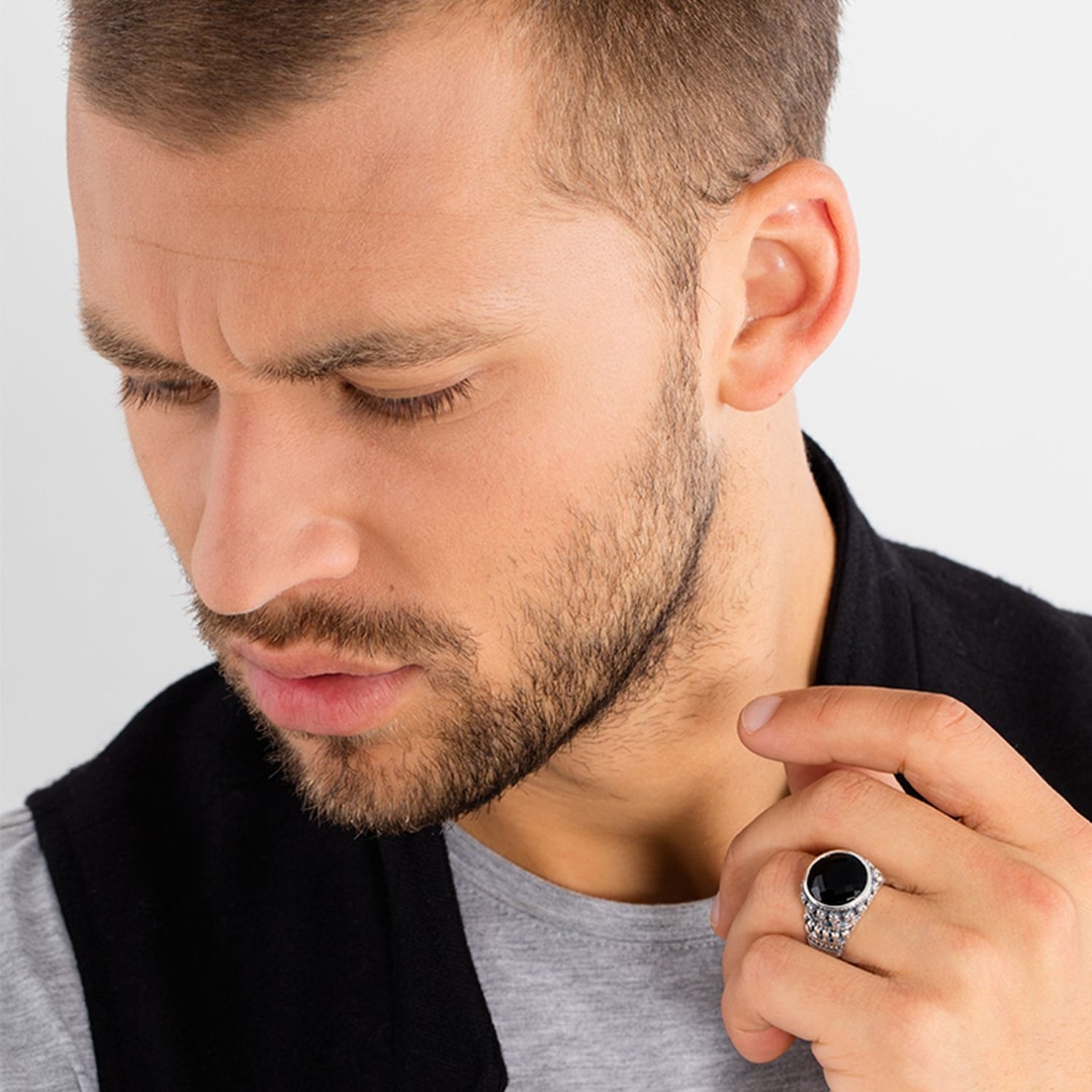 Thomas Sabo Sterling Silver Rebel at Heart Ring Totenkopf