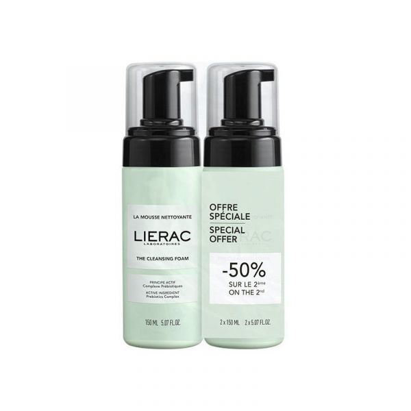 Lierac Cleanser Espuma de Limpeza Duo 2x150ml