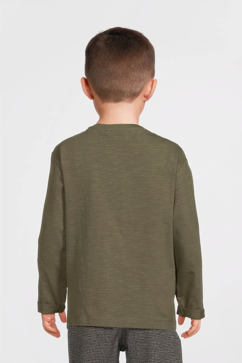 NAME IT longsleeve NMMNELKA groen
