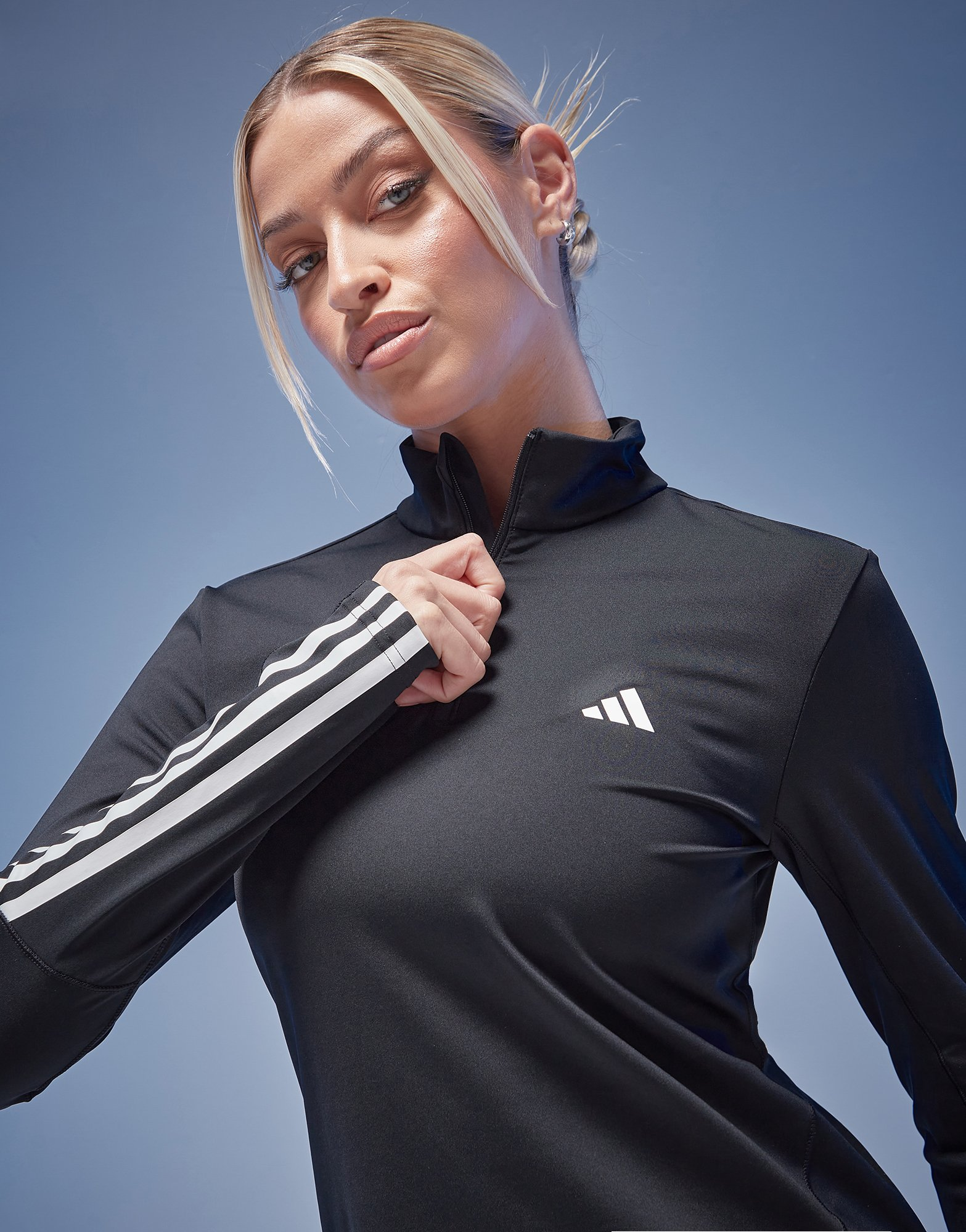 adidas Veste de survêtement de training zip 1/4 Hyperglam
