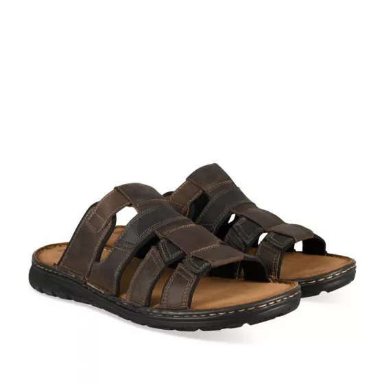 Sandales MARRON MEGIS CASUAL
