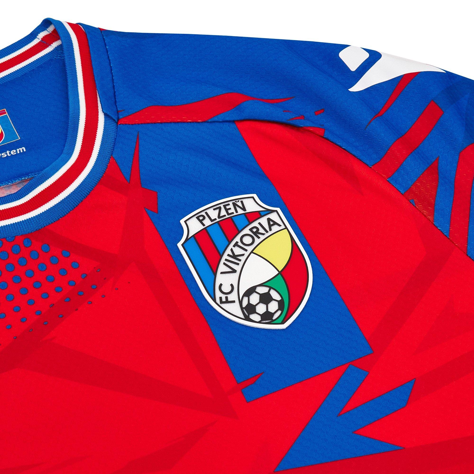 Macron Viktoria Plzen Home Shirt 2024 2025 Adults