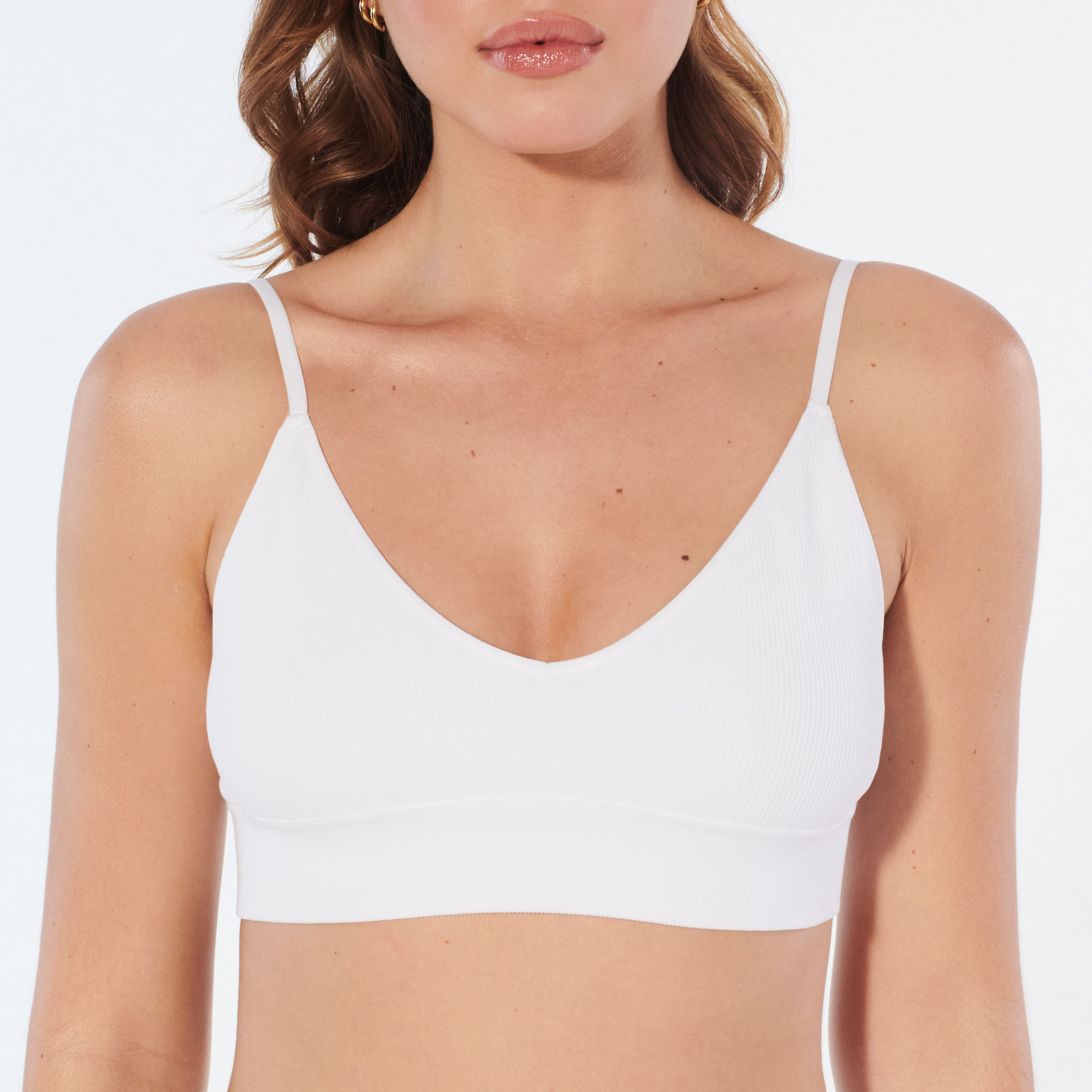 Brassière triangle en seamless