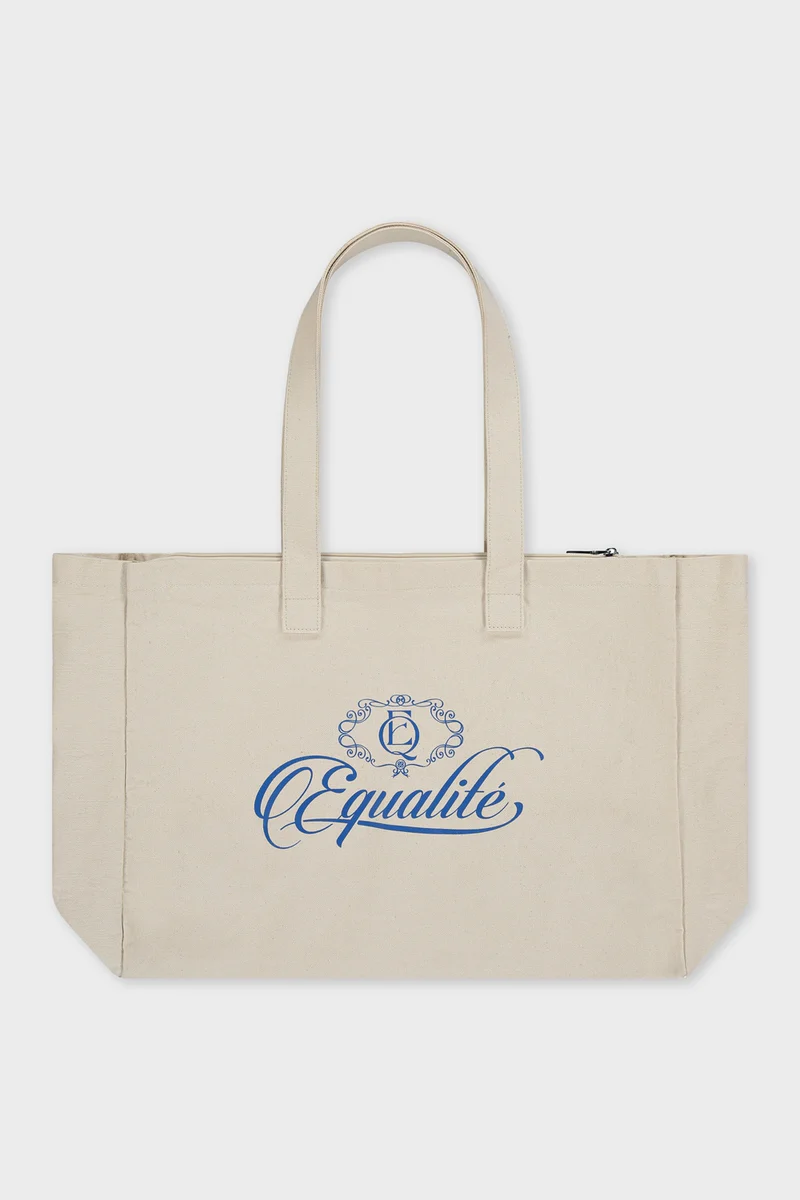 Equalité Yuki Canvas Shopper Tas Beige