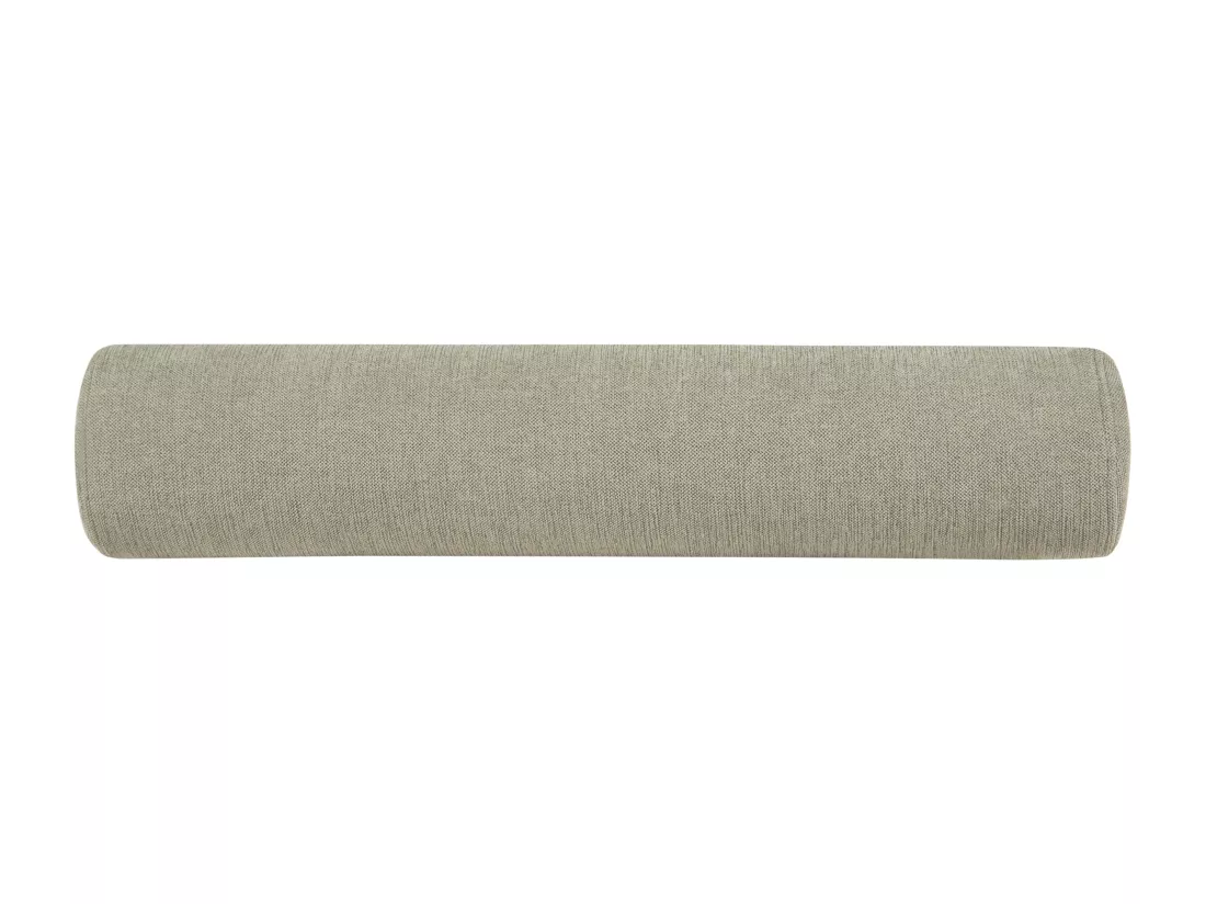 Chaise longue en tissu vert MAURIAC
