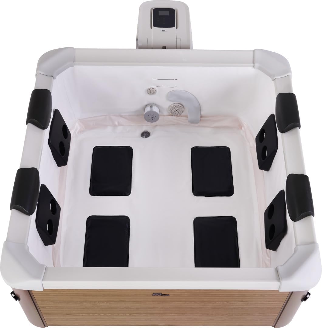 Premium MSPA LED Whirlpool Outdoor Pool 160x160 UVC+OZON Oslo Amber +App 2025