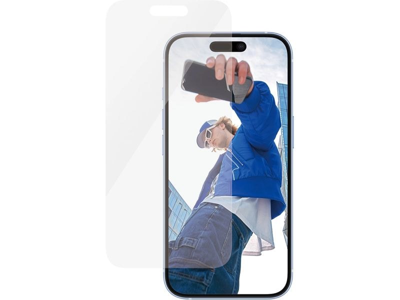 Panzerglass Displayschutz Classic Fit iPhone 15/16 Display-Schutzfolie für das Apple iPhone 15/iPhone 16