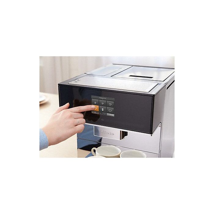Miele Stand-Kaffeevollautomat CM 7550 CoffeePassion Obsidianschwarz