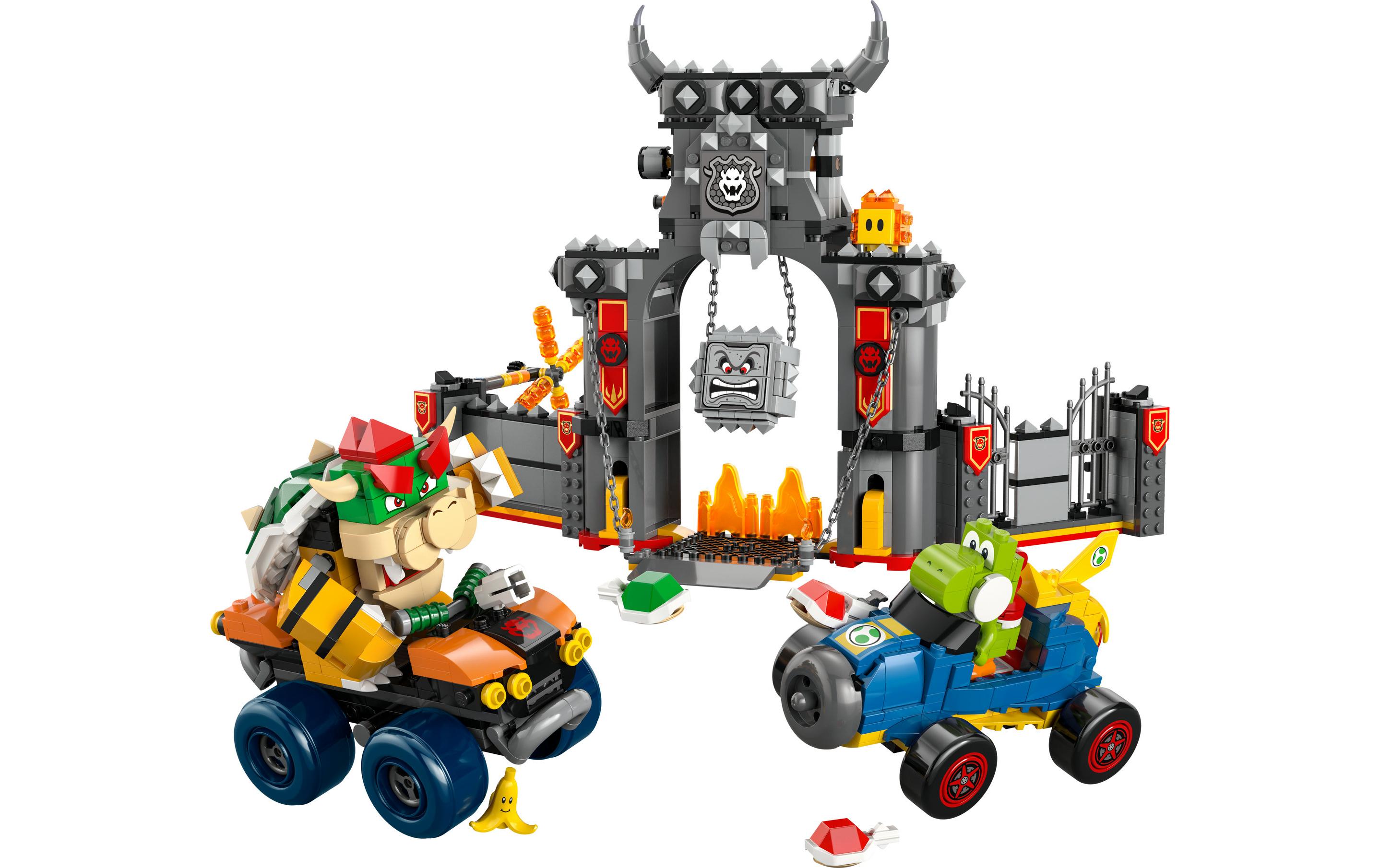 Mario Kart Bowsers Festung 72039Rennspielset für Mario Kart Fans