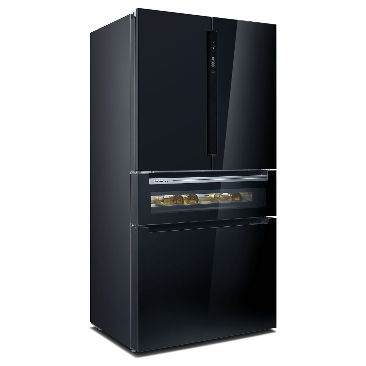 KF96RSBEA iQ700 French door kjøle- og fryseskap, svart
