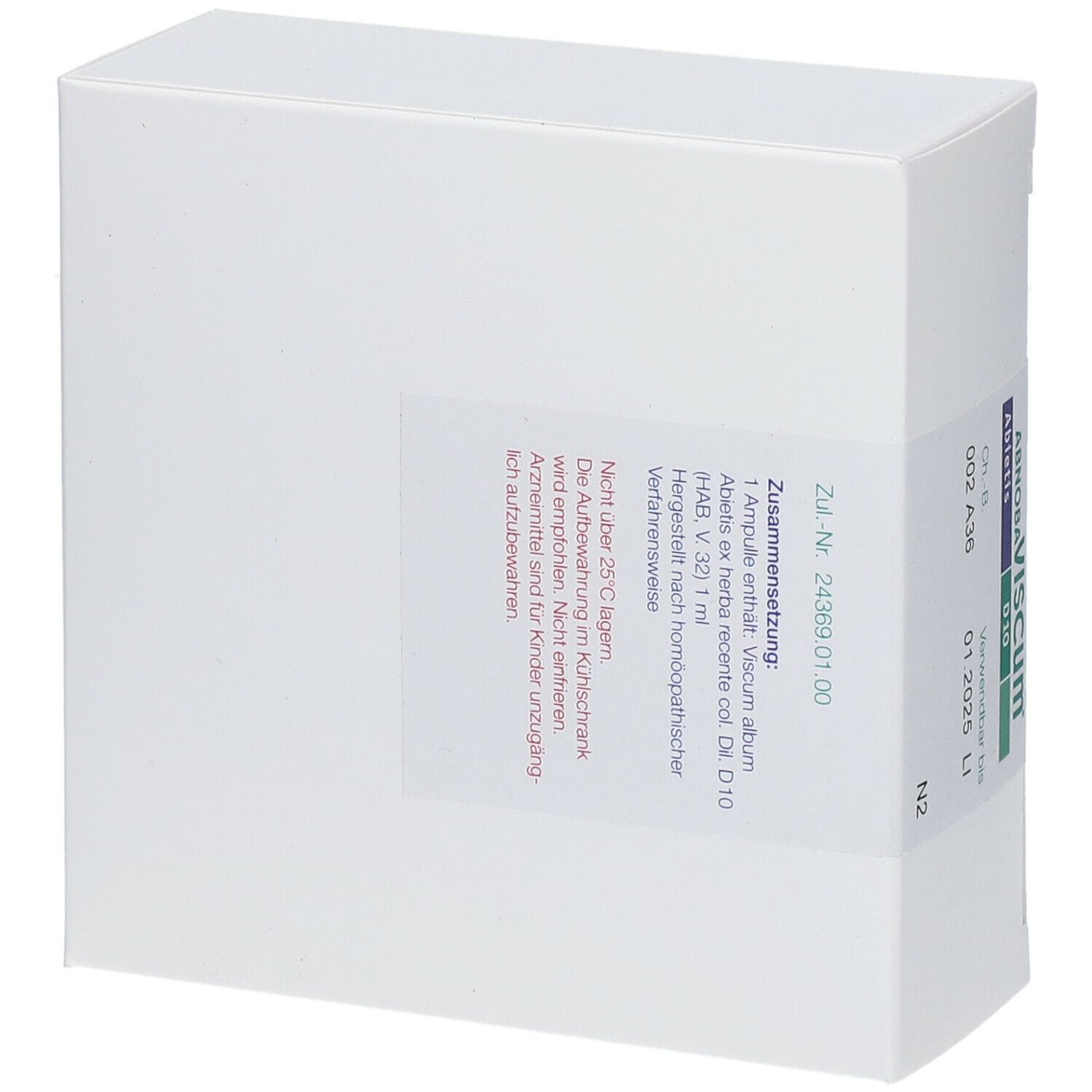 abnobaVISCUM® Abietis D10 Ampullen