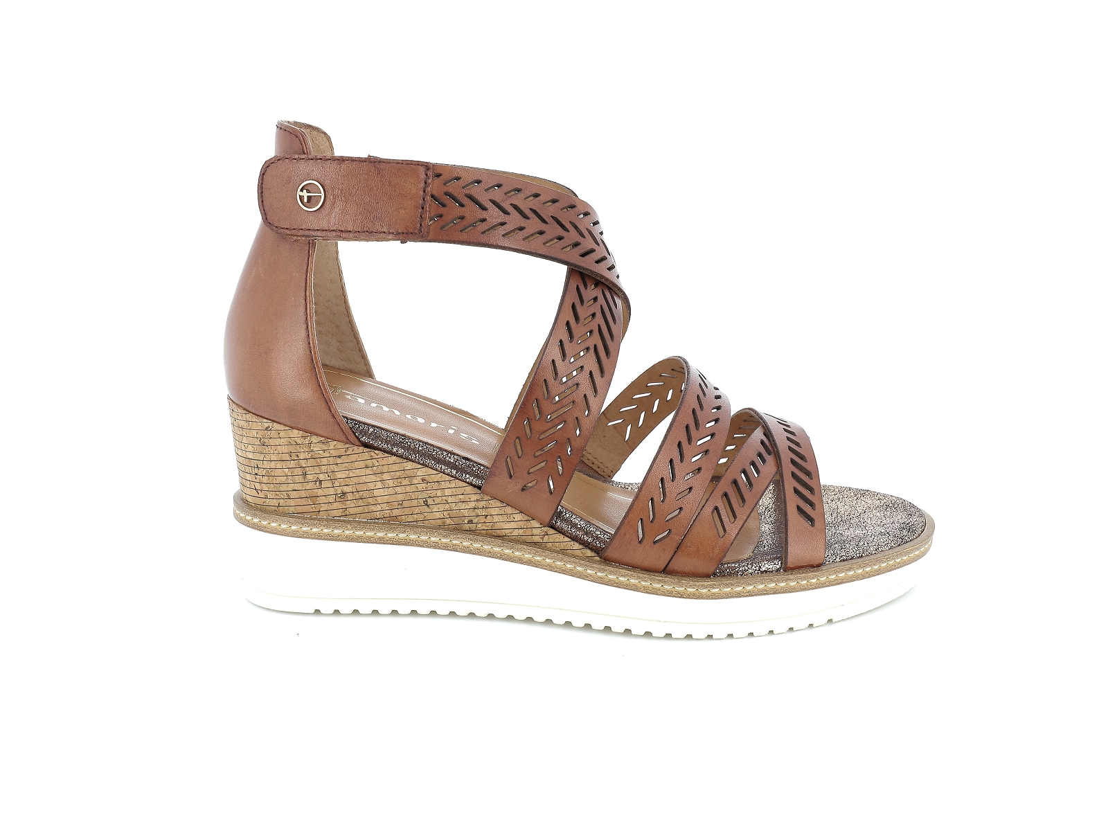Tamaris-28352 Cuir Cognac